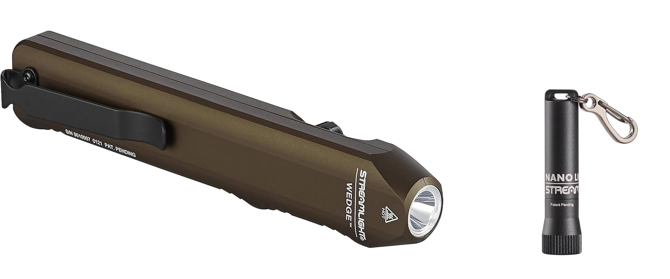 Amazon.com: Streamlight Bundle of 88811 Wedge 300-Lumen Flat